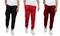 Galaxy by Harvic Men's Fleece-Lined Jogger Sweatpants 3 Pack